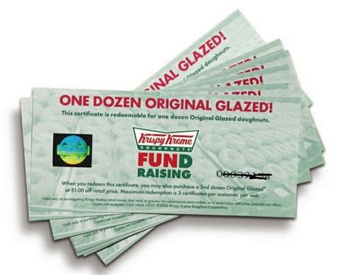 krispy kreme gift certificates